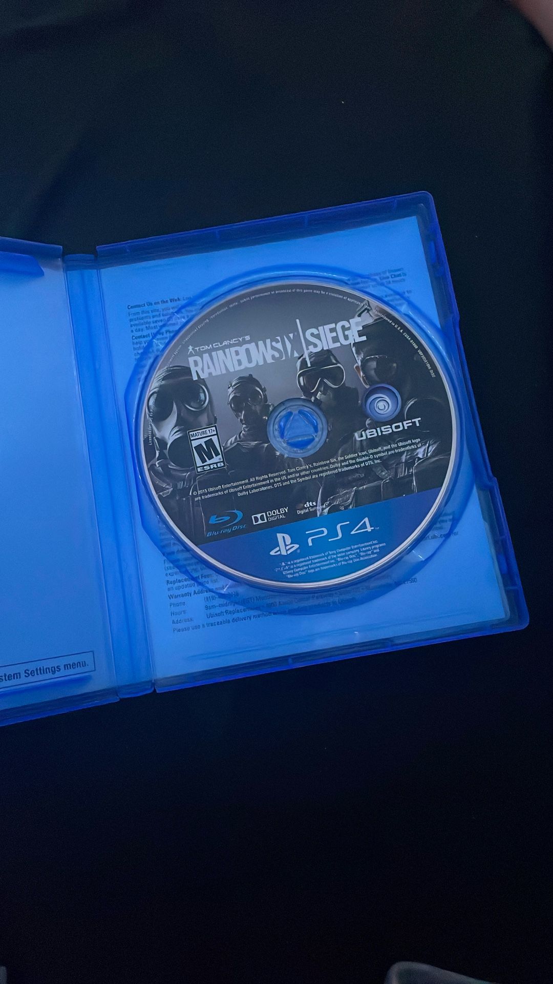 Rainbow Six Siege ( PS4 ) 
