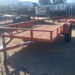 6.5x10 Utility Trailer By Carson Trailer 