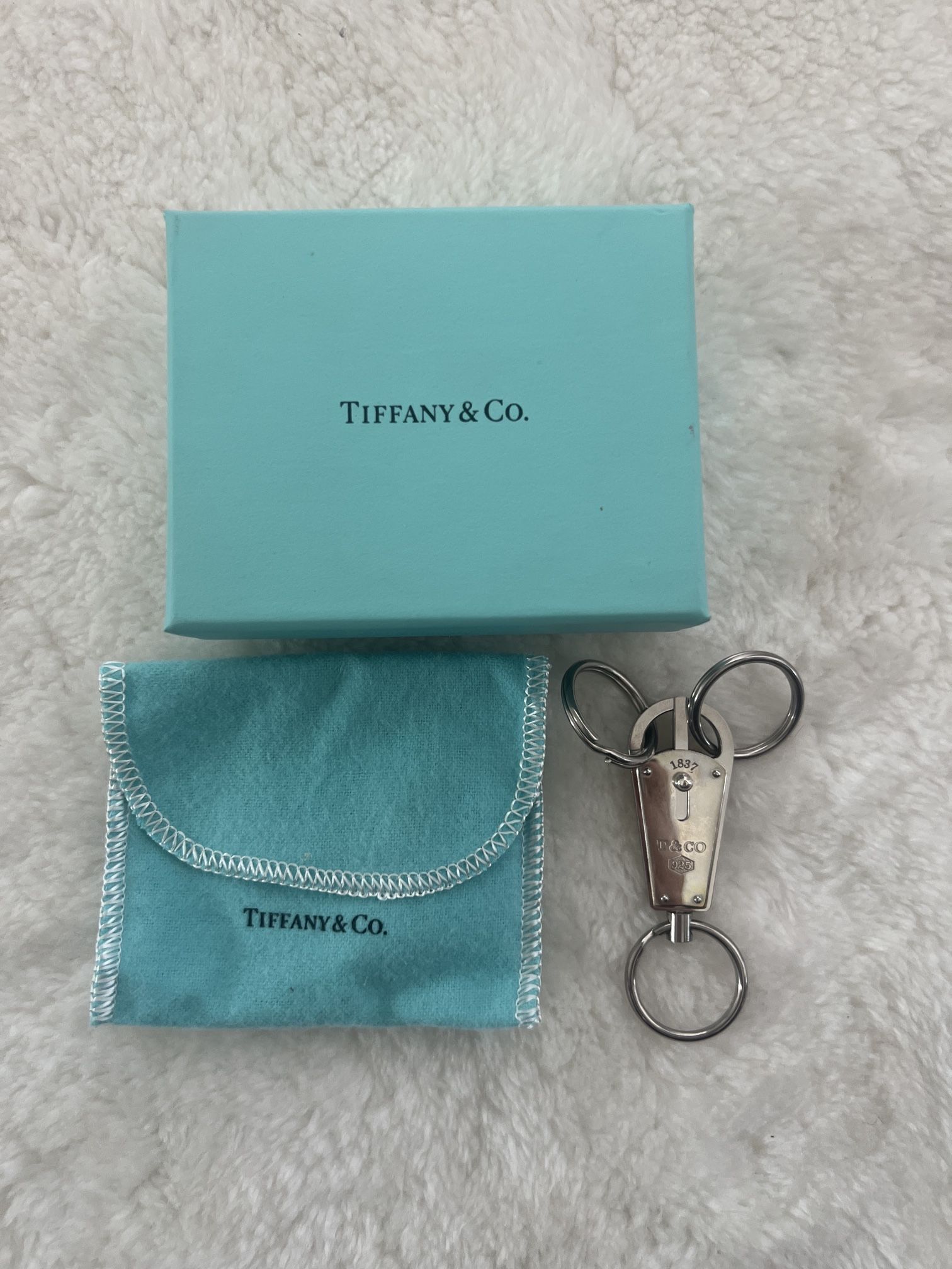 Tiffany & co 1837 Detachable Key Chain
