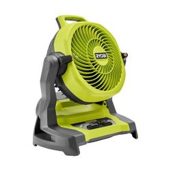 RYOBI 18V Bucket Top Misting Fan.Battery &Charger sold separately