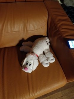 Pound Puppies White Poodle Hasbro 18 Inch Plush Stuffed Animal 2020 White 