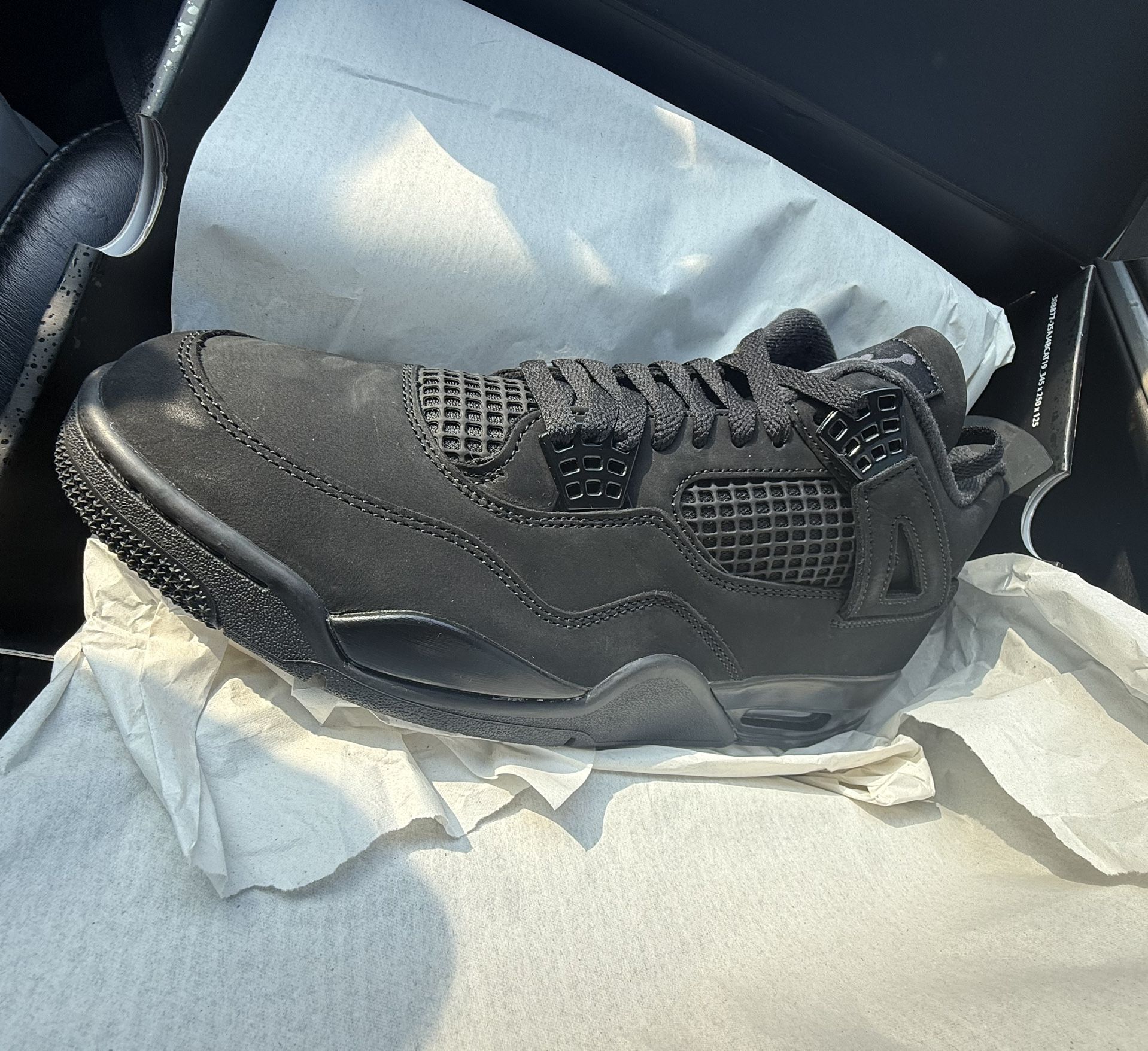 Air Jordan 4 Black Cat 2025 Size 11