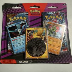 2-Pack Blister Pack [Team Rocket's Articuno, Zapdos & Tyranitar]
