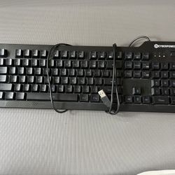 104 Key Gaming Keyboard RGB Lights for Windows/Mac