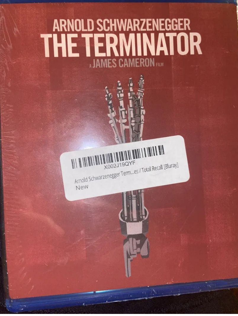 THE TERMINATOR New Sealed Blu-ray  (3Pack)