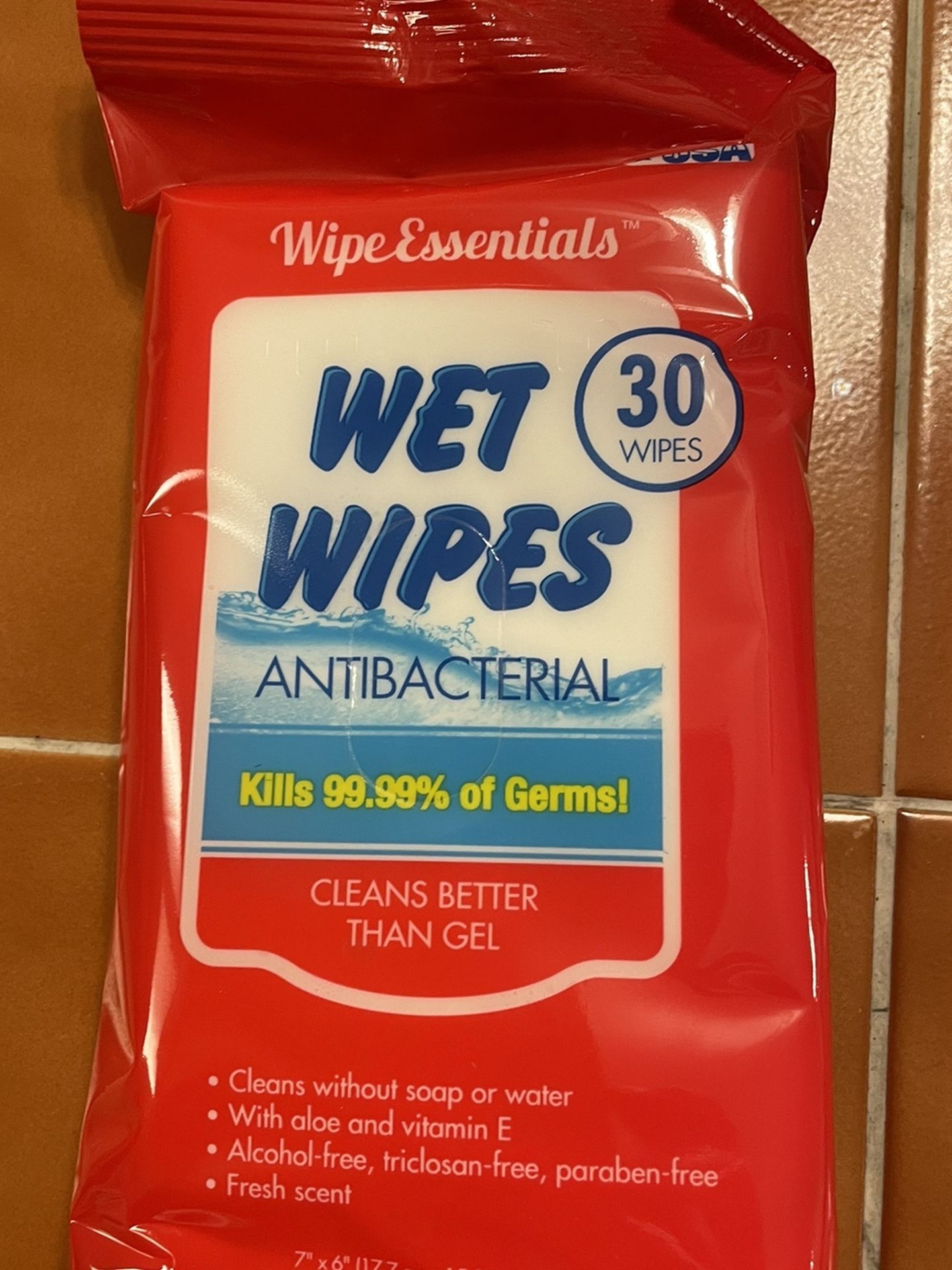 Brand New Antibacterial Wet Wipes