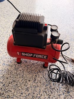 Shop Force Portable Air Compressor