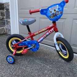12 Inch Paw Patrol Bicycle
