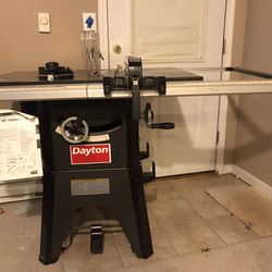 Dayton 10 Inch Contractor Table Saw