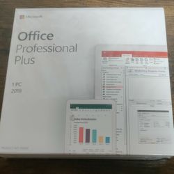 Microsoft Office 2019 Pro Plus (1 PC) - DVD With Activation Key