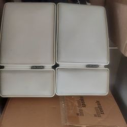 Polk audio  small  out door speakers   vintage  sounds  great