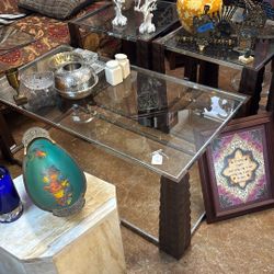 Coffee Table Side Table Set Modern 
