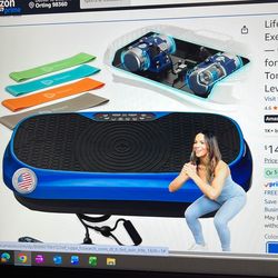 Life pro Waver Mini Vibration Plate Exercise Machine