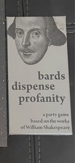 cards boards, dispense humanity.