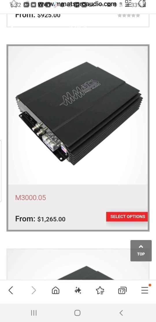 Mmats Pro audio amplifier