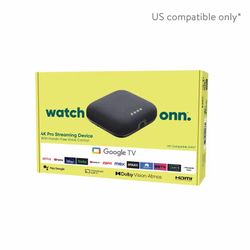 ONN 4K Pro Streaming Device Google TV