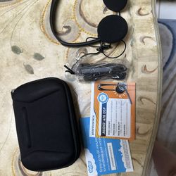 NEW Plantronics .Audio 476 DSP USB Headset — Never Used — Foldable with Case