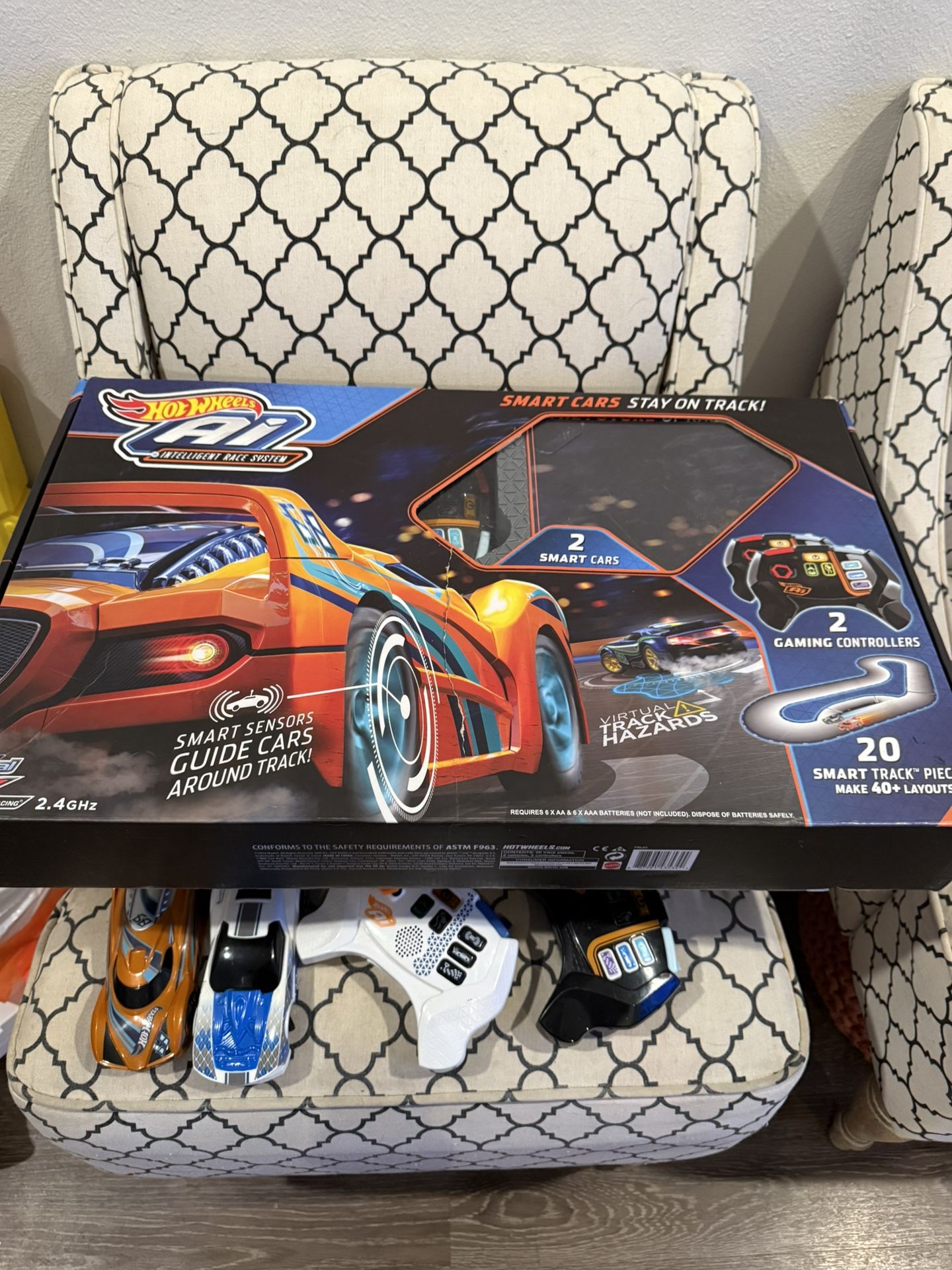 Hot wheels Ai intelligent race system