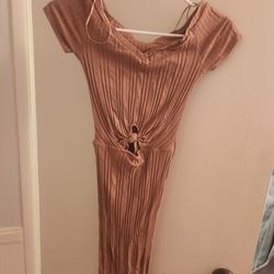 Tan Dress Small