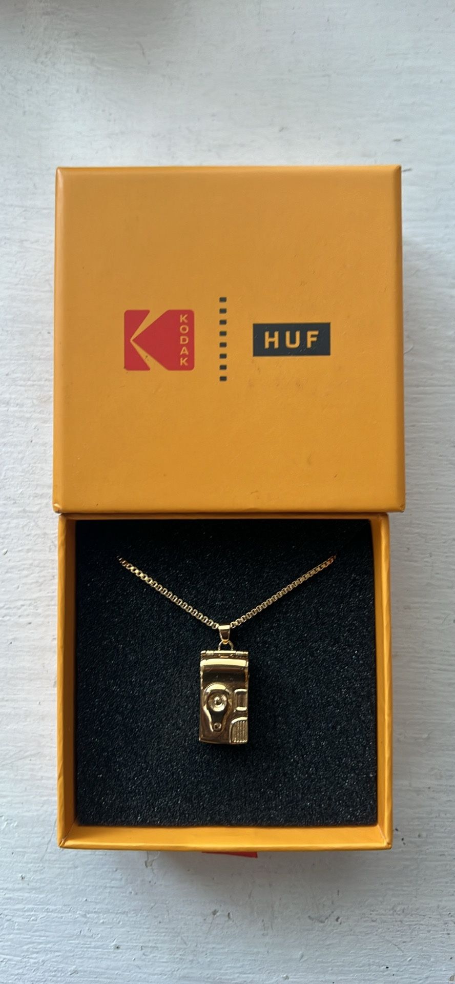 Kodak HUF Camera Locket Necklace 