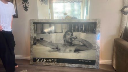 Scarface Large Canvas Wall Art Print