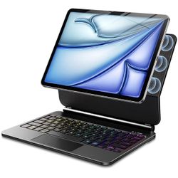 Keyboard Case for iPad Air 11-inch(M3/M2, 2025/2024) & iPad Pro 11 inch(1st/2nd/3rd/4th Gen)