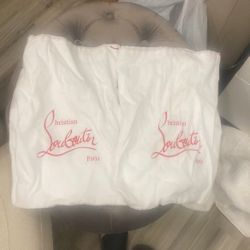 Authentic Louboutin Dust Bags Set Of 2