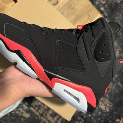 Retro 6 Reverse Infrared Salesman Size 10 