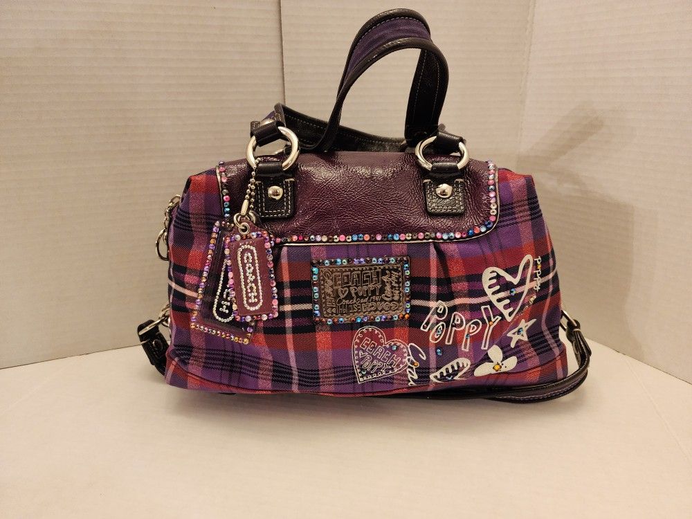 Coach Poppy Satchel AUTHENTIC