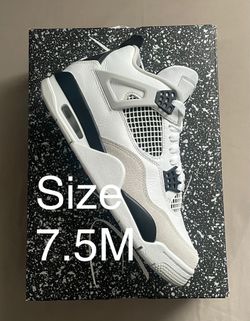 Size 7.5M - Jordan 4 Retro Military Black (PRE-OWNED) | SKU: DH6927-111 | Authentic ✅