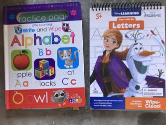 Kids Dry Erase Alphabet Writing Pads