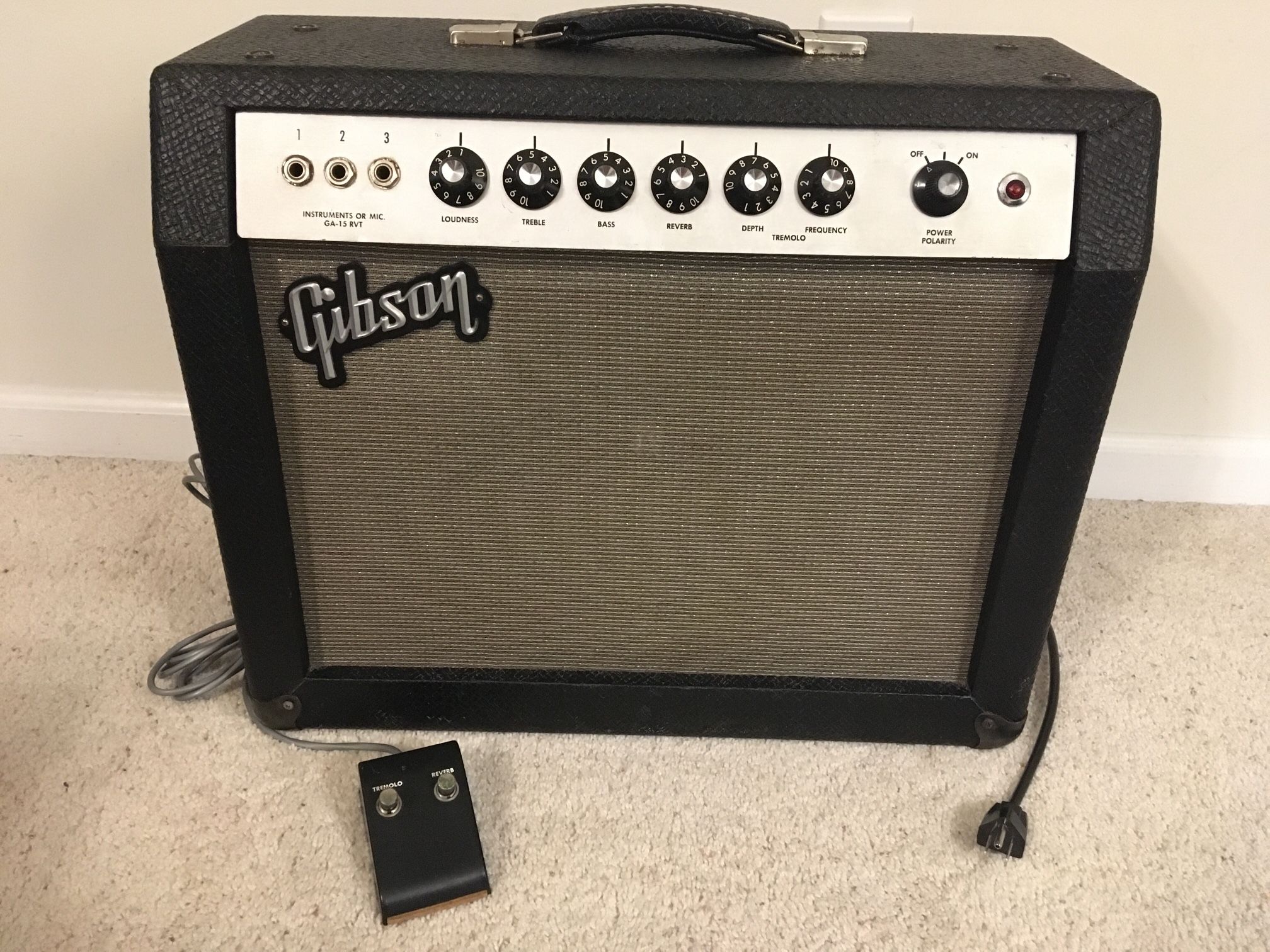 Gibson GA15 RVT Guitar Tube Amplifier