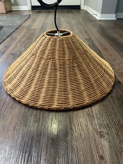 Rattan pendant