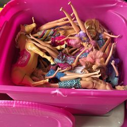 Bin Of Barbies