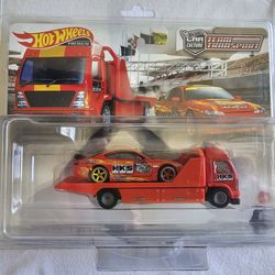 Hot Wheels Team Transport Nissan Silvia S15 with Protector