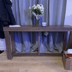 Sofa Table - Ashley Furniture - Ash/GreyBrown Wood color - LIKE NEW