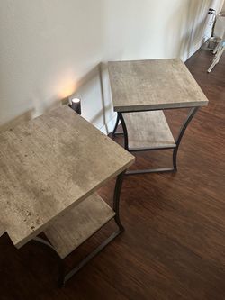 Two end tables