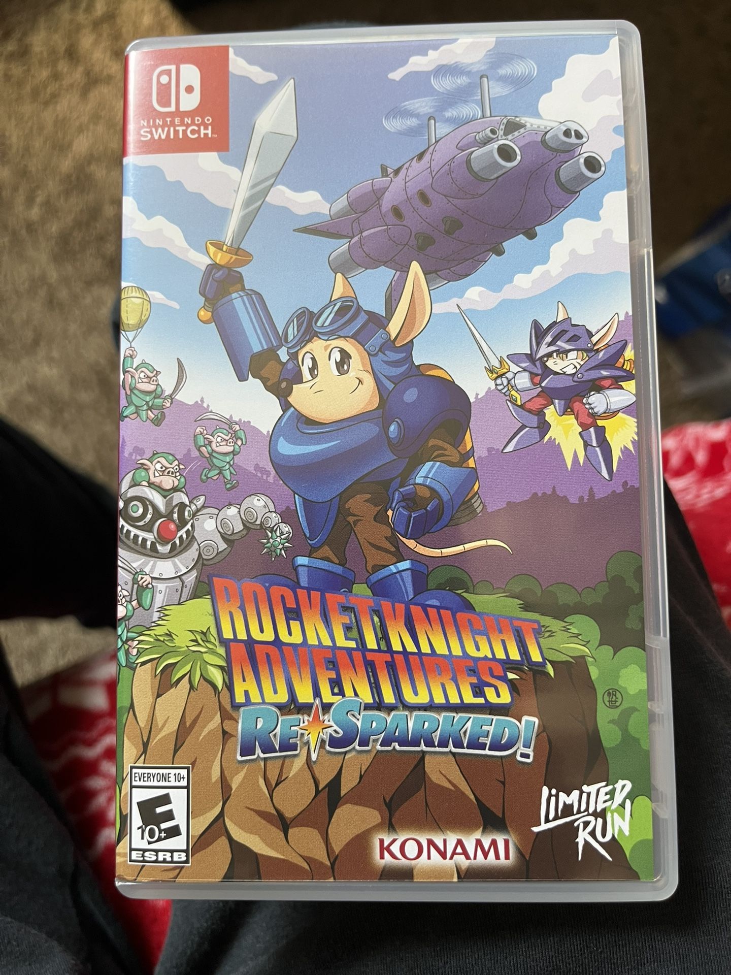 rocket knight adventures re sparked LRG switch