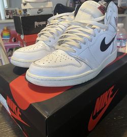 Nike Air Jordan 1 Retro High OG “Ying Yang White” Sz 11