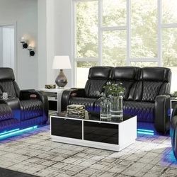 BRAND NEW 3 PIECES RECLINER SET