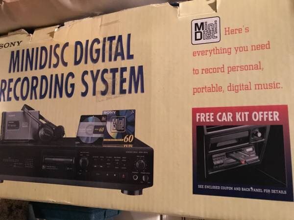 Minidisk Digital Recording System