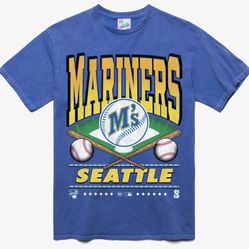 Seattle Mariners COOPERSTOWN STRAIGHT SHOT VINTAGE '47 TUBULAR TEE