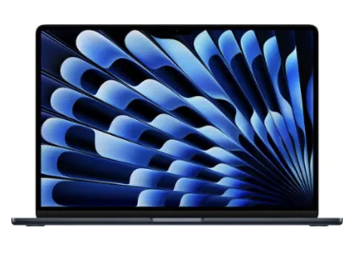 Brand New ~ Apple - MacBook Air 15-inch Laptop - M3 chip Built for Apple Intelligence - 8GB Memory - 256GB SSD - Midnight