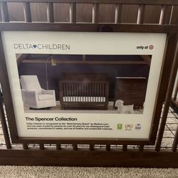 Brand New Baby Crib (legs Broken) 