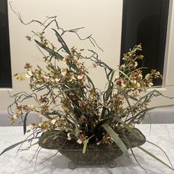 Silk Floral With Vase