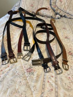 Belts, Ties, Caps, .  Chino, ca