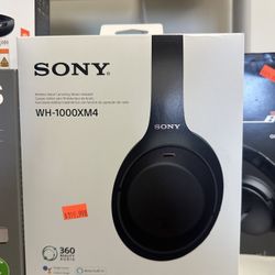 Sony Wireless Noise Cancelling Stereo Headset Brand New In Box 