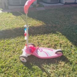Pink Scooter 