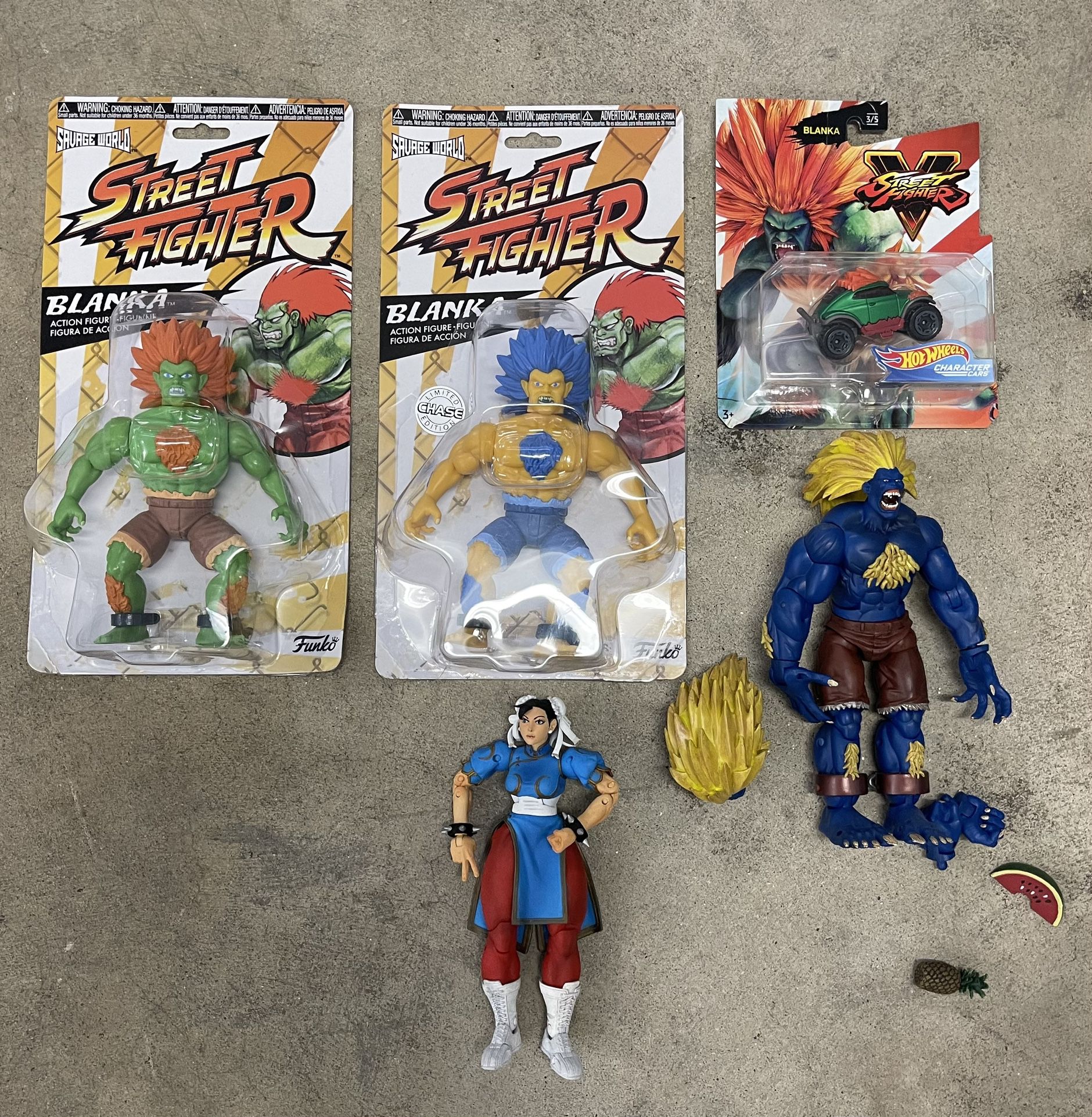 Street Fighter Toy Collection 