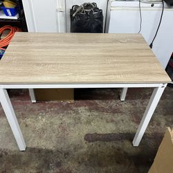 wood desk